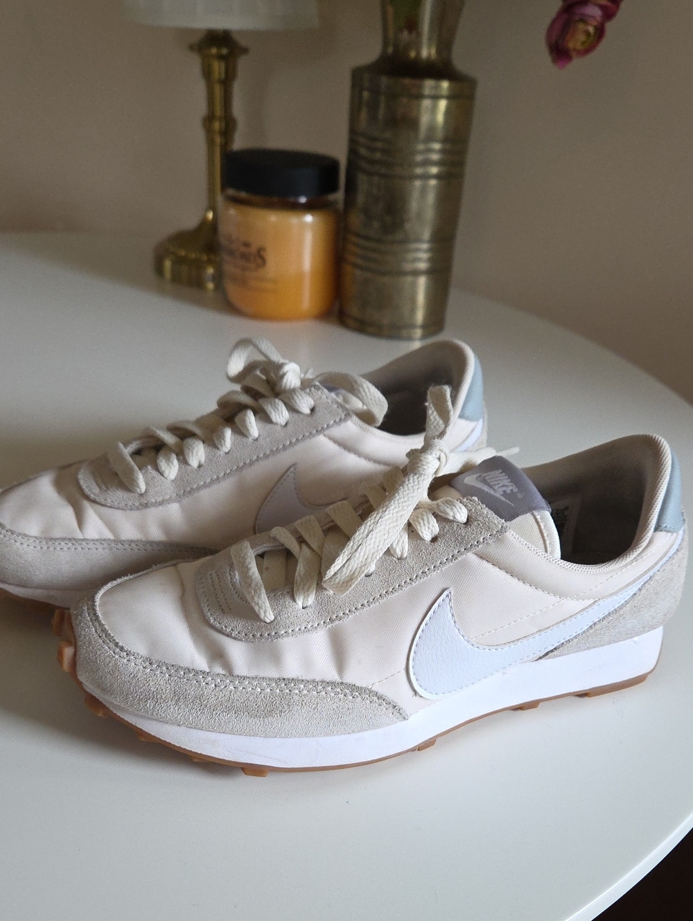 Nike Women's Daybreak Sneaker Cream/White